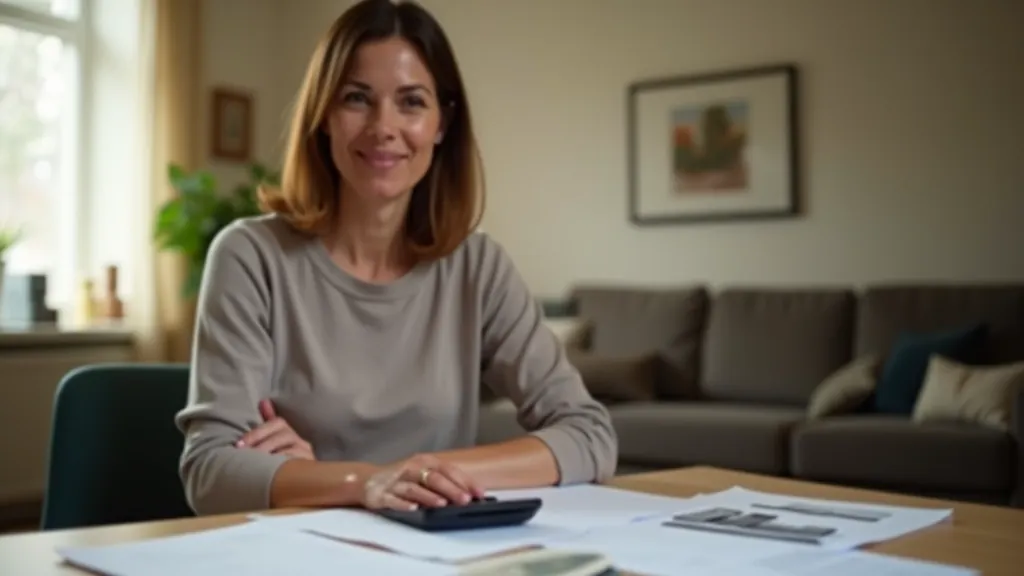 Irish family budgeting and financial planning at home